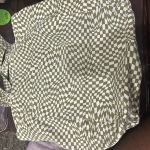 Baggu Large Tote Checkered Print